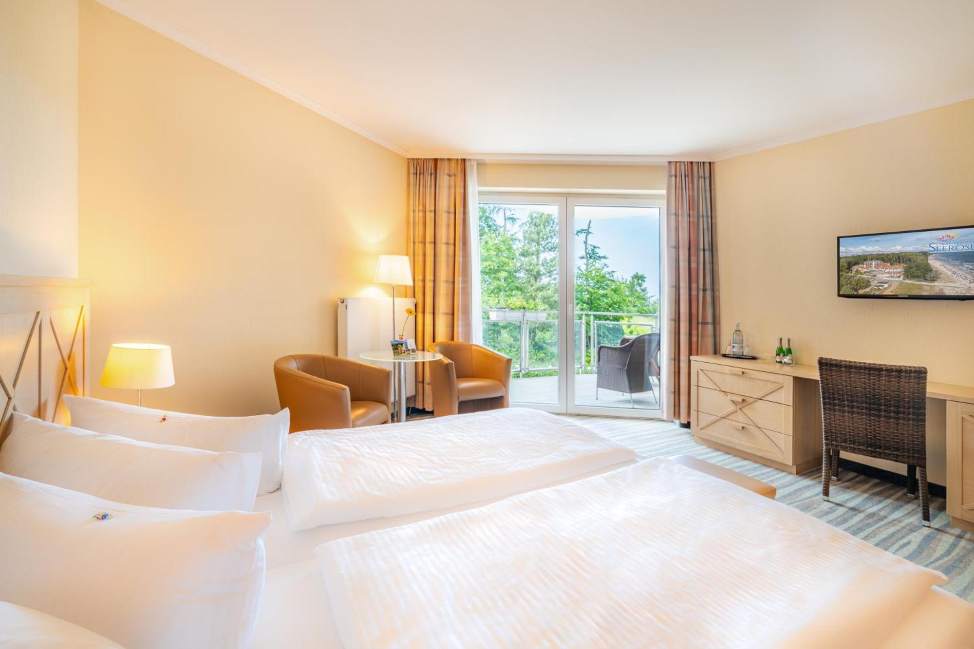 Strandhotel Seerose Kölpinsee Zewnętrze zdjęcie
